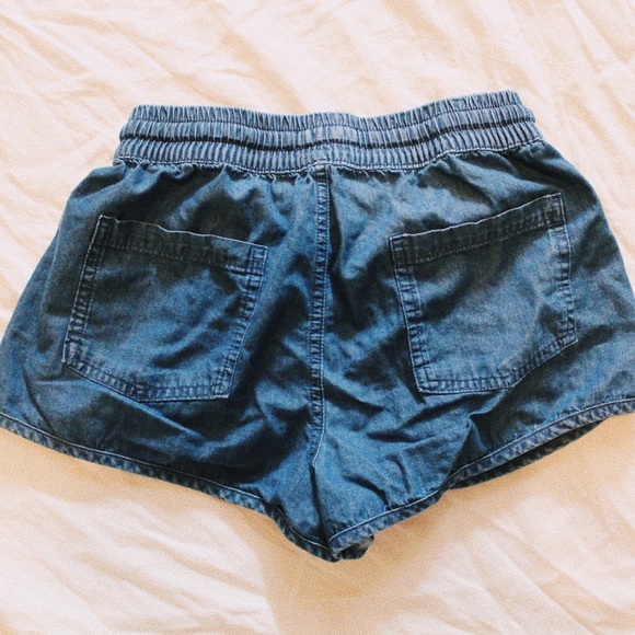 DENIM SOFT SHORTS - Picture 2 of 2